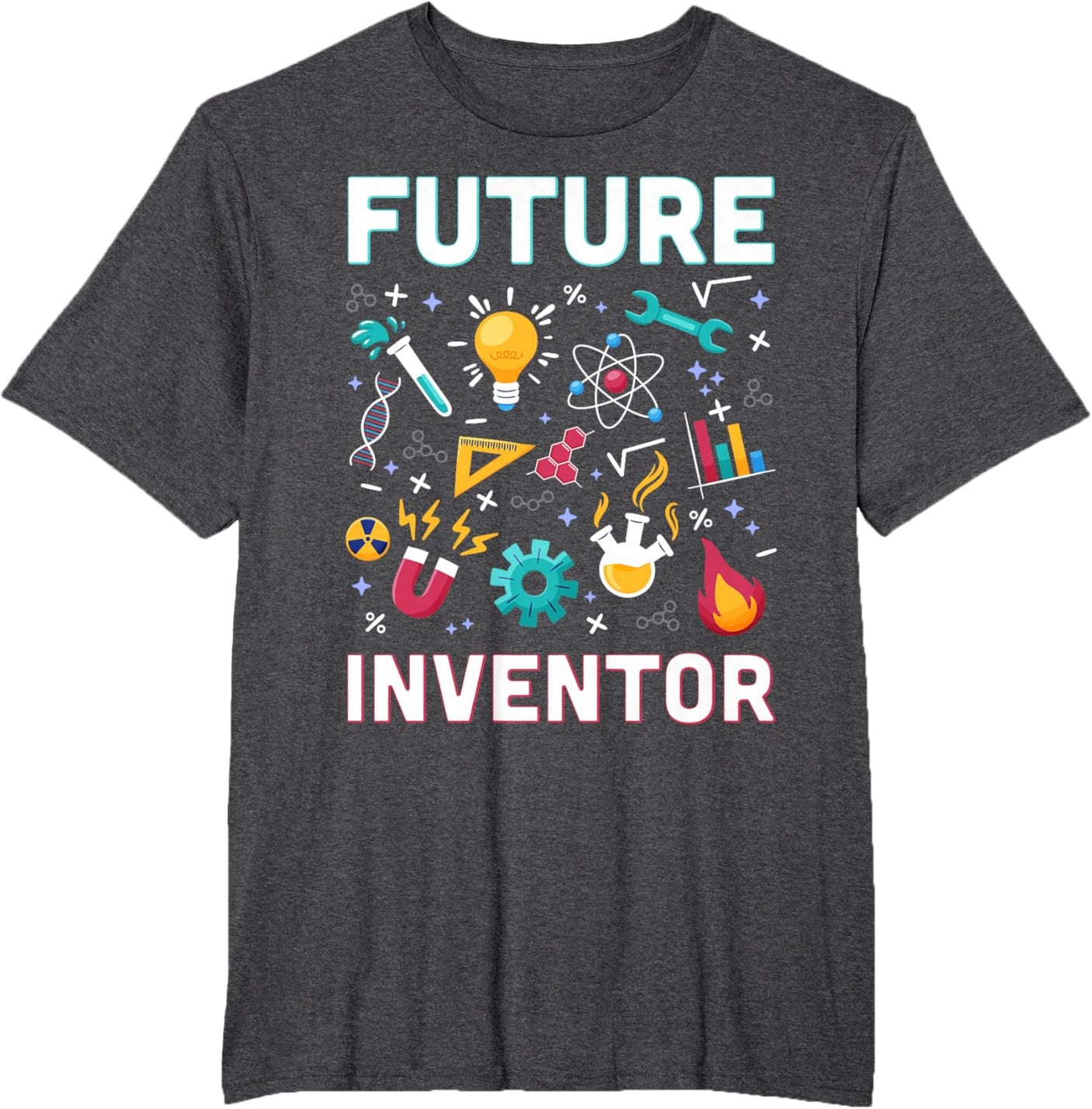 Future Inventor Exploration Invention Smart Creator Kids T-Shirt