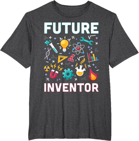 Future Inventor Exploration Invention Smart Creator Kids T-Shirt