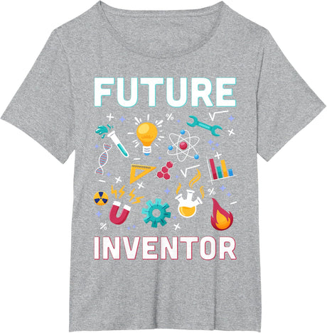Future Inventor Exploration Invention Smart Creator Kids T-Shirt