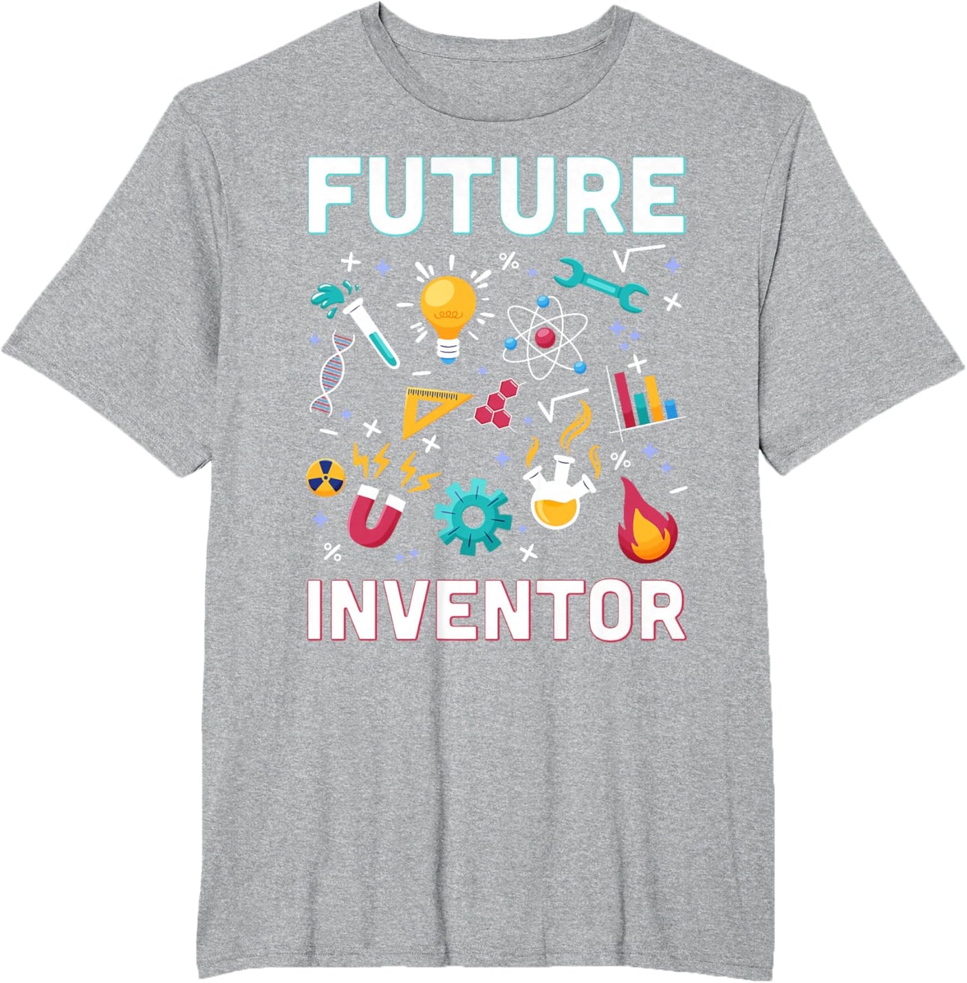 Future Inventor Exploration Invention Smart Creator Kids T-Shirt