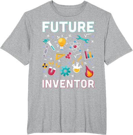 Future Inventor Exploration Invention Smart Creator Kids T-Shirt