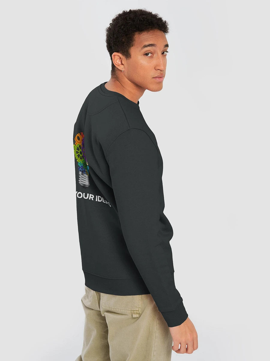 Build Your Ideas Crewneck Sweatshirt Black