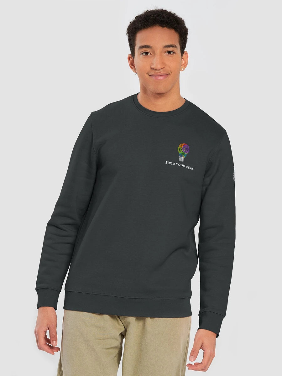 Build Your Ideas Crewneck Sweatshirt Black
