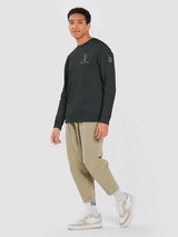 Build Your Ideas Crewneck Sweatshirt Black