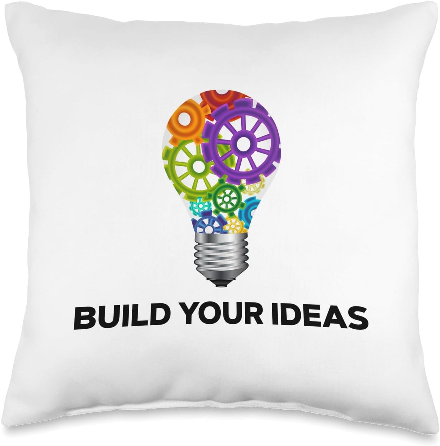 Creative Thinker Gift for Visionary Entrepreneurs Throw Pillow