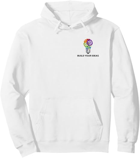 Inspiring Design for Creators Makers and Visionaries Pullover Hoodie