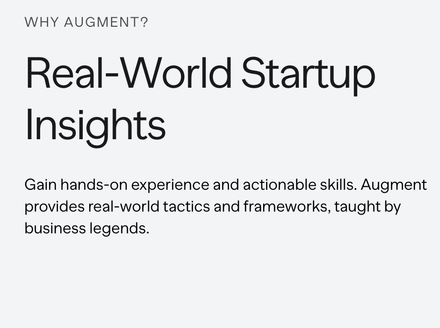 Augment