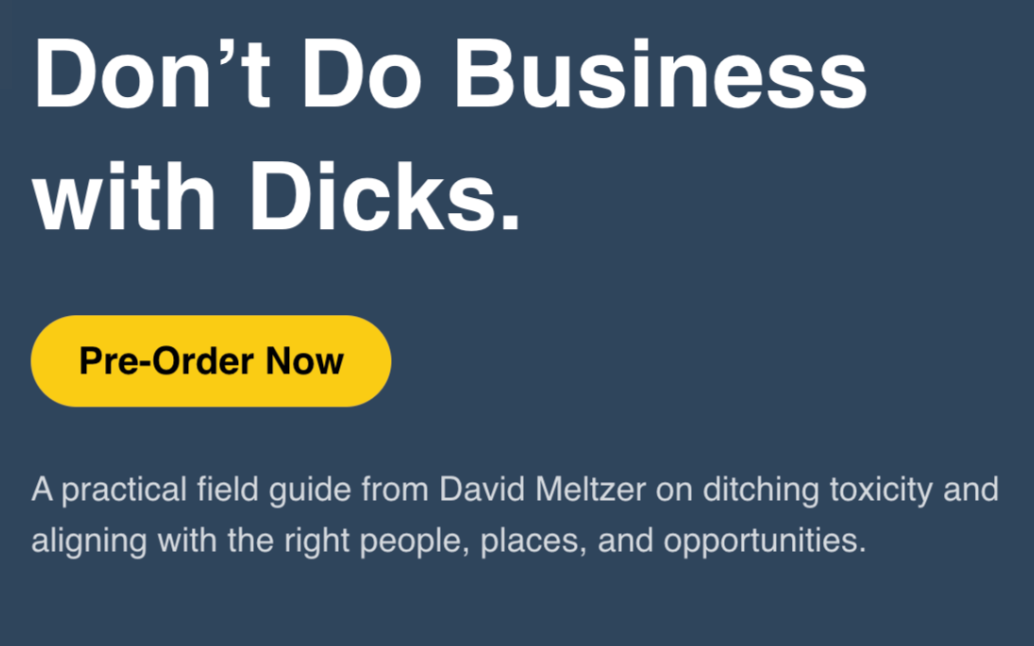 David Meltzer - Making Money and Having Fun