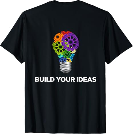 Light Bulb Gear Design for Entrepreneurs, Inventors & More T-Shirt
