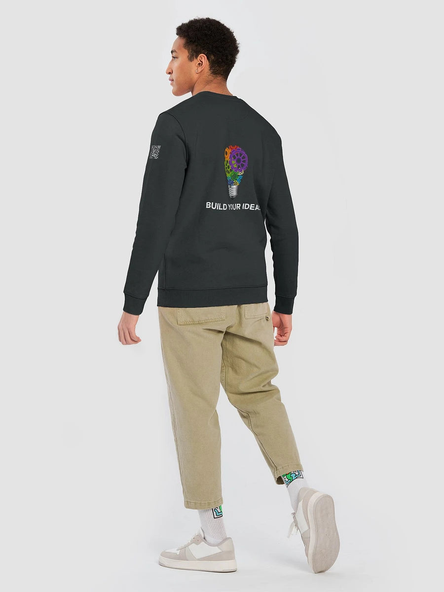 Build Your Ideas Crewneck Sweatshirt Black