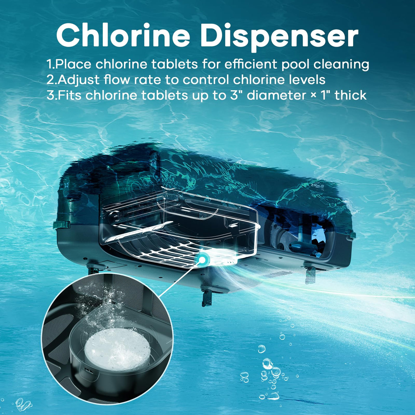 AIPER Surfer S2 Robotic Solar Pool Skimmer with APP Support, 24/7 Cleaning, Dual Charging Modes, Smart Obstacle Avoidance, Ideal for Most Swimming Pool Types - Build Your Ideas