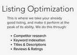 amazingLISTERS - Premier Amazon Listing Agency - Build Your Ideas