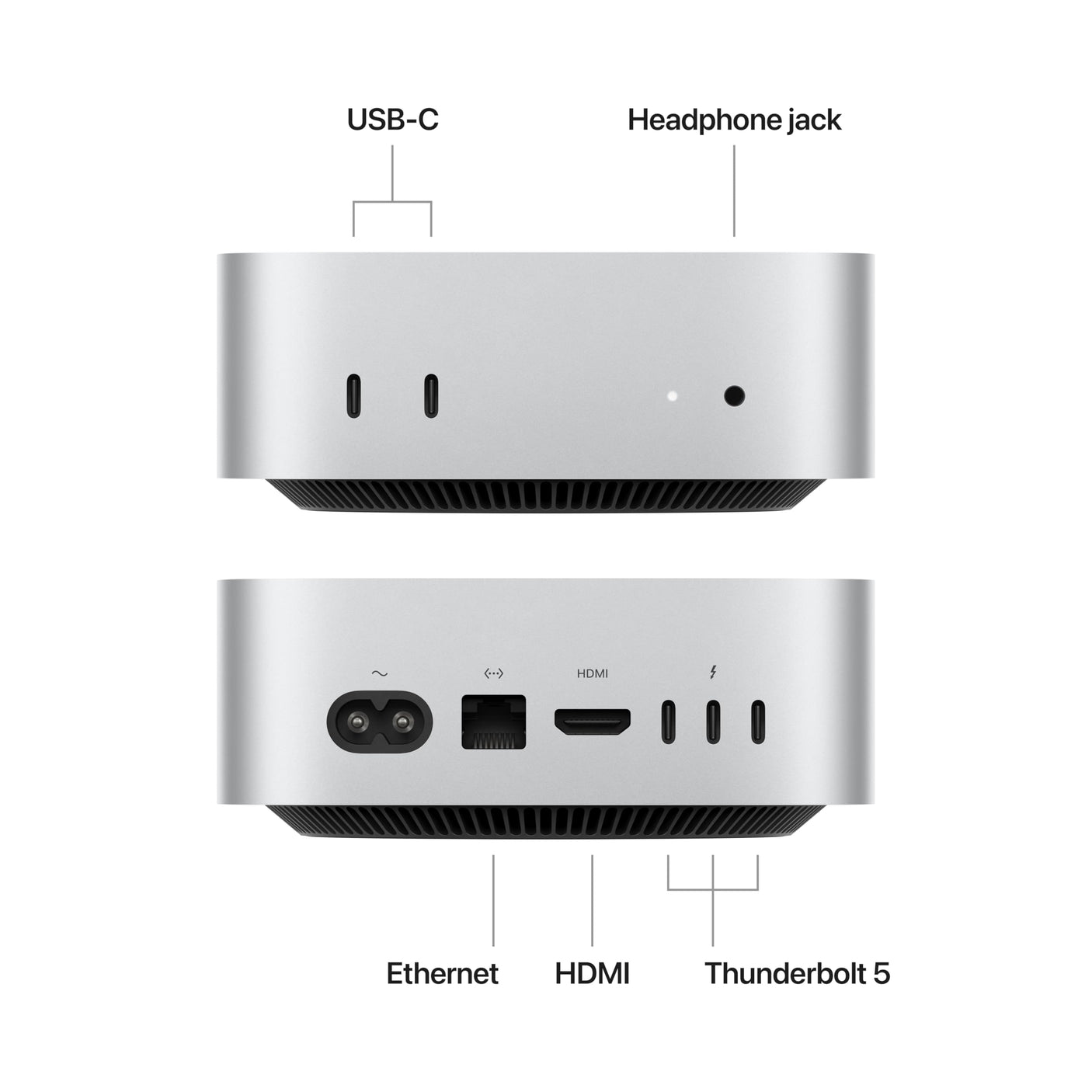 Apple 2024 Mac Mini Desktop Computer with M4 Pro chip with 12‑core CPU and 16‑core GPU: Built for Apple Intelligence, 24GB Unified Memory, 512GB SSD Storage, Gigabit Ethernet. Works with iPhone/iPad - Build Your Ideas