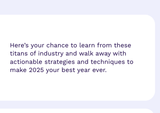 ASPIRE Event Tickets - Take Action Toward Potential - Build Your Ideas