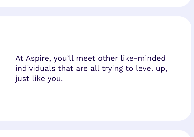 ASPIRE Event Tickets - Take Action Toward Potential - Build Your Ideas