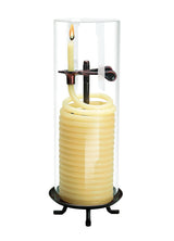 Candle by the Hour 80 - Hour Vertical Candle, Eco - friendly Natural Beeswax with Cotton Wick - Build Your Ideas