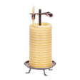Candle by the Hour 80 - Hour Vertical Candle, Eco - friendly Natural Beeswax with Cotton Wick - Build Your Ideas