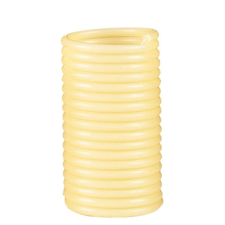 Candle by the Hour 80 - Hour Vertical Candle, Eco - friendly Natural Beeswax with Cotton Wick - Build Your Ideas