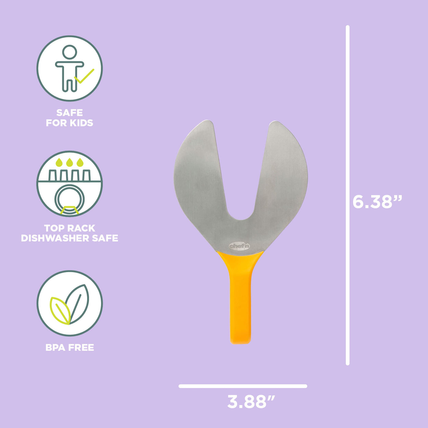 Chef'n Peachster Peach Pitter, One - ,102 - 828 - 338 - Build Your Ideas