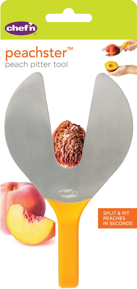 Chef'n Peachster Peach Pitter, One - ,102 - 828 - 338 - Build Your Ideas