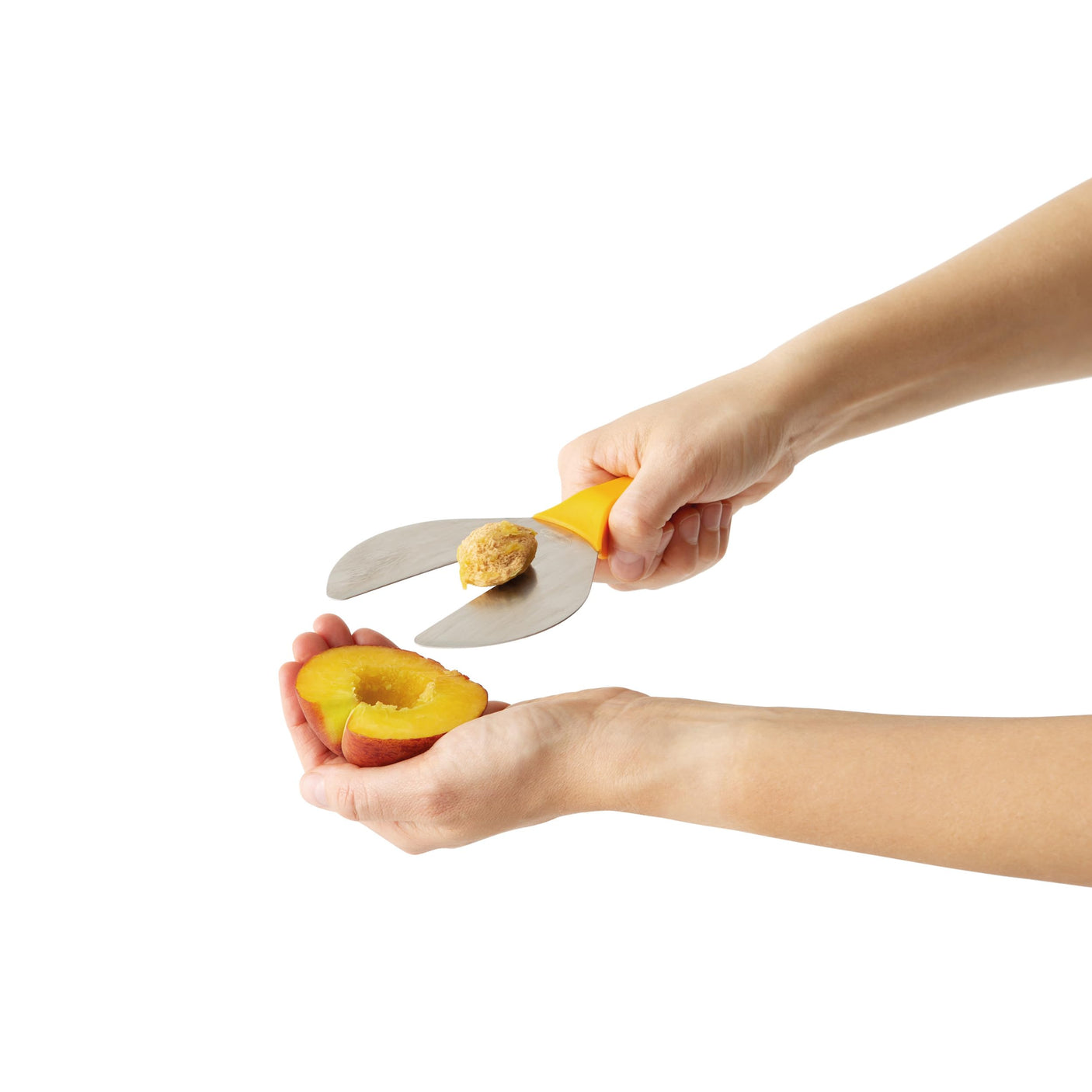 Chef'n Peachster Peach Pitter, One - ,102 - 828 - 338 - Build Your Ideas