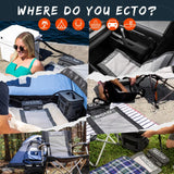Ecto TOPR Cooling Cushion, Cools Down 45 Degrees up to 10 Hours, Battery Powered for Chair, Bleacher, Car Seat, Camping, Golf Cart, Standard Size (Excludes Battery) - Build Your Ideas