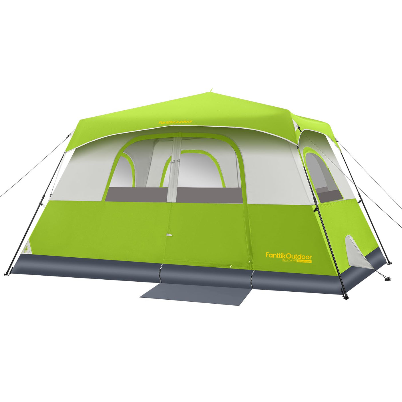 FanttikOutdoor Camping Tent 4/6/8/10 Person Instant Cabin Tent Setup in 60 Seconds with Rainfly & Windproof Portable with Carry Bag for Family Camping & Hiking - Build Your Ideas