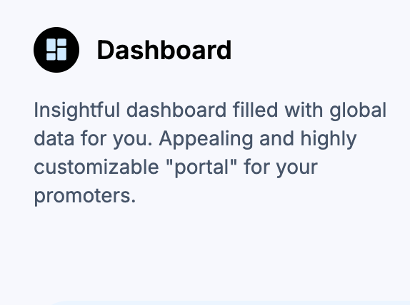 FirstPromoter - Affiliate Marketing Tool - Build Your Ideas
