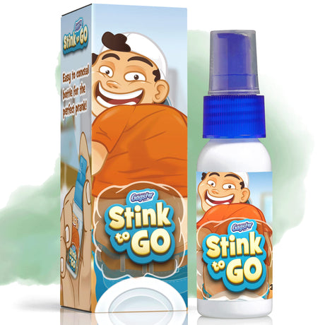 Gagster Prank Perfume - Hilarious Liquid Stink Spray Fragrance Bottle - Gag Gift for Fun Stuff Pranksters - Extra Strong - Girlfriend Prank - Realistic Package - Smelly Fake Perfume Atomizer - Build Your Ideas