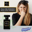 Gagster Prank Perfume - Hilarious Liquid Stink Spray Fragrance Bottle - Gag Gift for Fun Stuff Pranksters - Extra Strong - Girlfriend Prank - Realistic Package - Smelly Fake Perfume Atomizer - Build Your Ideas