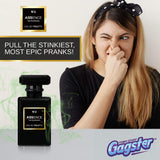 Gagster Prank Perfume - Hilarious Liquid Stink Spray Fragrance Bottle - Gag Gift for Fun Stuff Pranksters - Extra Strong - Girlfriend Prank - Realistic Package - Smelly Fake Perfume Atomizer - Build Your Ideas