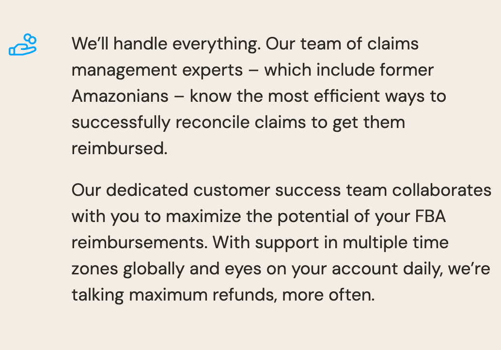 GETIDA - Recover FBA Claims - Build Your Ideas