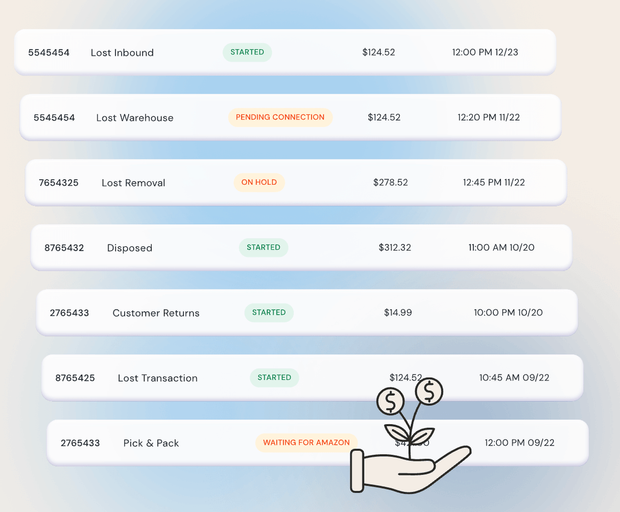 GETIDA - Recover FBA Claims - Build Your Ideas