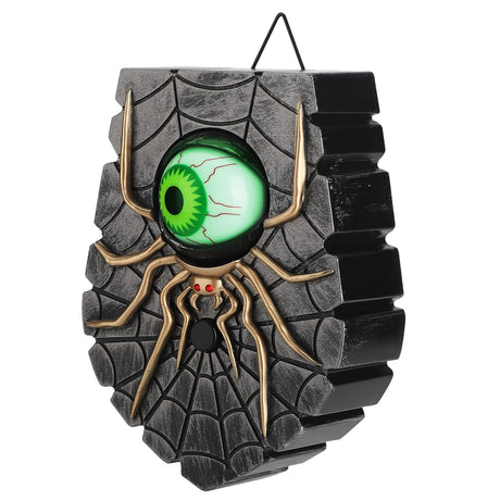 Halloween Decoration, Halloween Doorbell, Haunted Doorbell Animated Eyeball Halloween Decor with Spooky Sounds, Haunted House Halloween Prop Decoration - Build Your Ideas