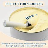 Heated Ice Cream Scoop Electric Ice Cream Scoops Best Rated, Rechargeable Icecream Scoop with LED Display, IP67 Waterproof, Professional Ice Cream Scoop for Hard Ice Cream, Best Icecream Scooper - Build Your Ideas