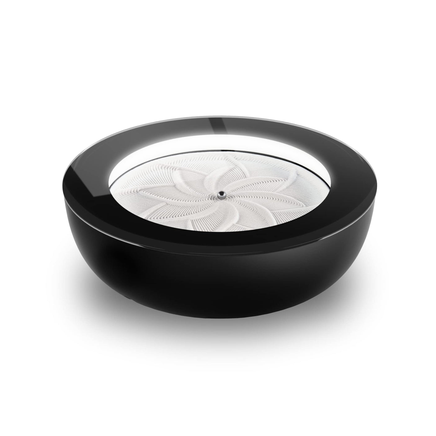 Homedics Drift Sandscape, Perpetual Motion Machine, Zen Garden, Meditation Accessories, Decorative Sandscape, Bluetooth, iOS, Android, by Homedics (16 Inch (Small), Black) - Build Your Ideas