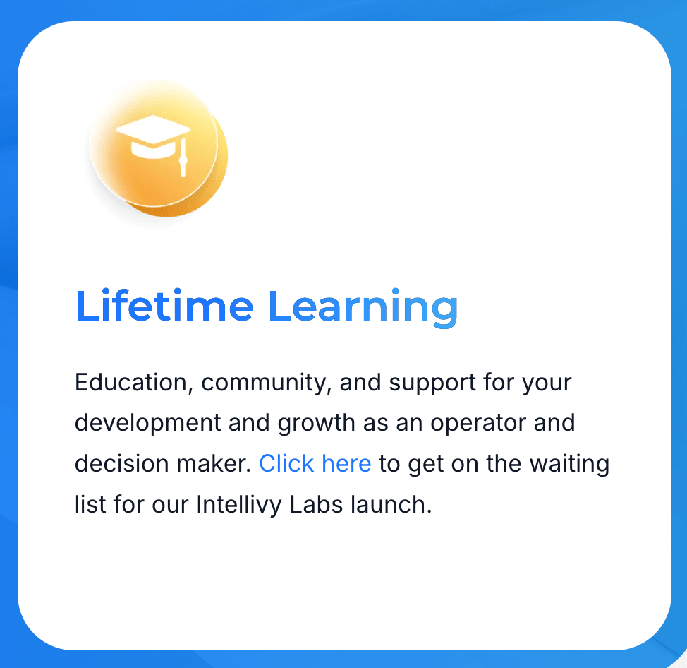 Intellivy - Market Research - Build Your Ideas