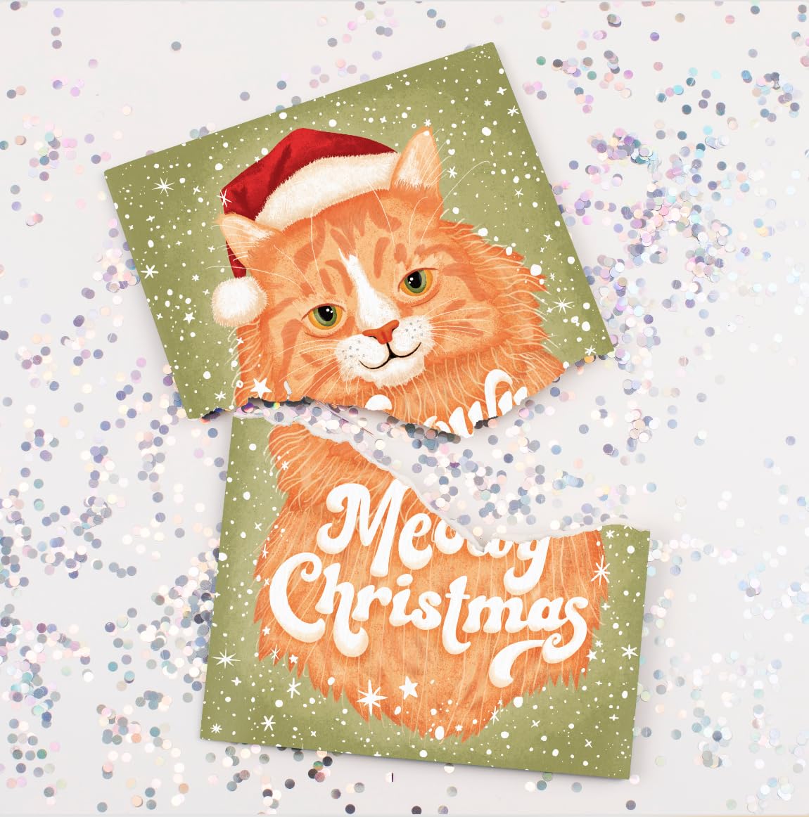 Joker Greeting Endless Meowy Christmas With Glitter - Loops a meowy christmas song over 3 hours! - Build Your Ideas