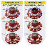 KADTC Dog Puzzle Toys Level 4 in 1 Advance Complicated for Smart Dogs Interactive Puppy Brain Mental Stimulation Game Boredom Enrichment Self Play Slow Feeder Food Feeding Dispenser Treat Puzzles Toy - Build Your Ideas