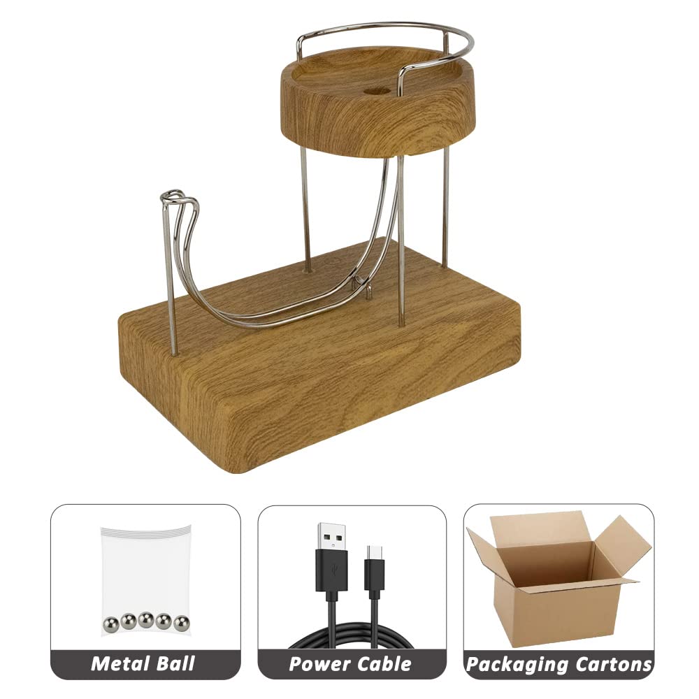 Kinetic Art Perpetual Motion Machine, Perpetual Motion Machine, Newtons Science Physics Gadgets, Perpetual Motion Simulator for Home Office, Creative Gifts for The Holidays. - Build Your Ideas
