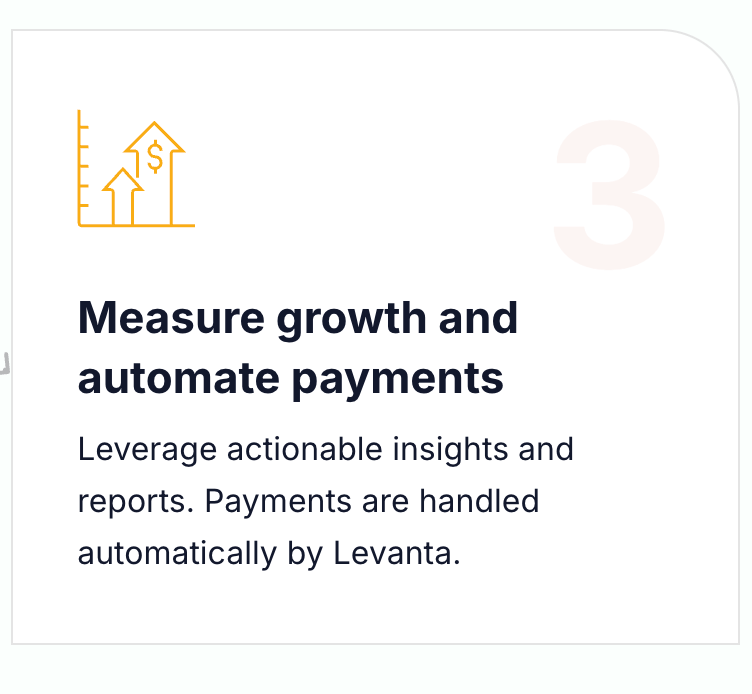 Levanta - Affiliate Marketing Software For Engineers - Build Your Ideas