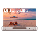 LG 27 - Inch StanbyME Go Portable Smart 1080P Touch Screen (27LX5QKNA, 2023 Model), Calming Beige - Build Your Ideas