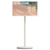 LG 27 - Inch StanbyME Go Portable Smart 1080P Touch Screen (27LX5QKNA, 2023 Model), Calming Beige - Build Your Ideas