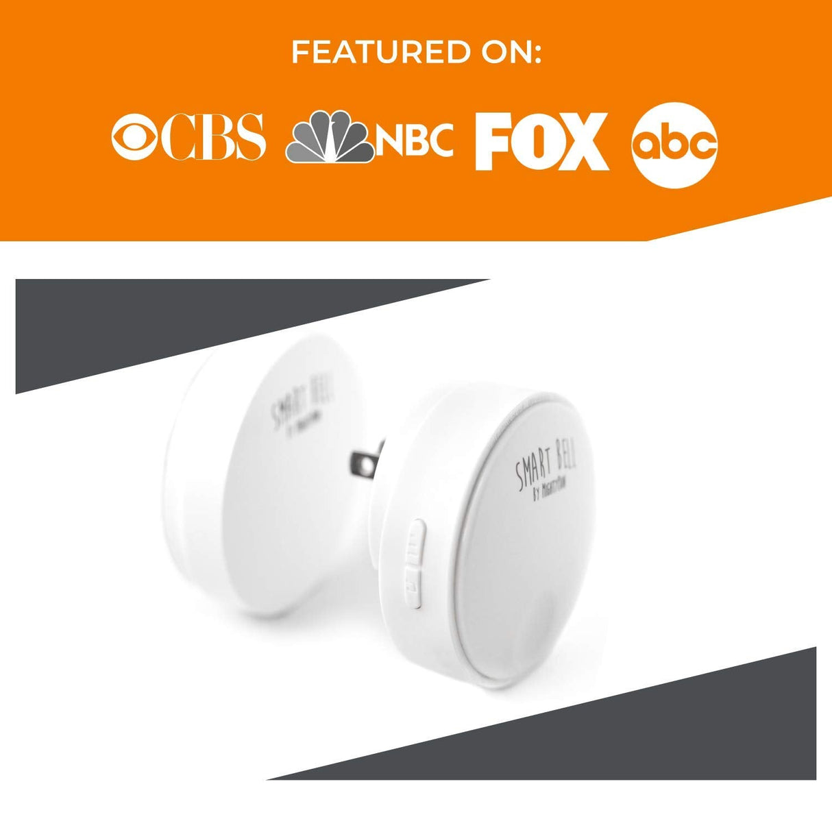 Mighty Paw Smart Bell 2.0 (2 Button Pack) - Wireless Electronic Dog Doorbell - Dog Potty Button Communication - Potty Training Aid - Pet Communication Tool - Puppy Potty Training - Doggie Bell - Build Your Ideas