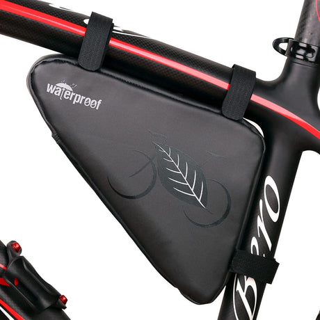 NDakter Bike Bicycle Frame Storage Bag, 2L Waterproof Bicycles Triangle Pouch, Cycling Pack for Phone, Wallet, Keys, Tools, Accessories, Bikes Front Tube Bag for Mountain Road Bike, MTB - Build Your Ideas