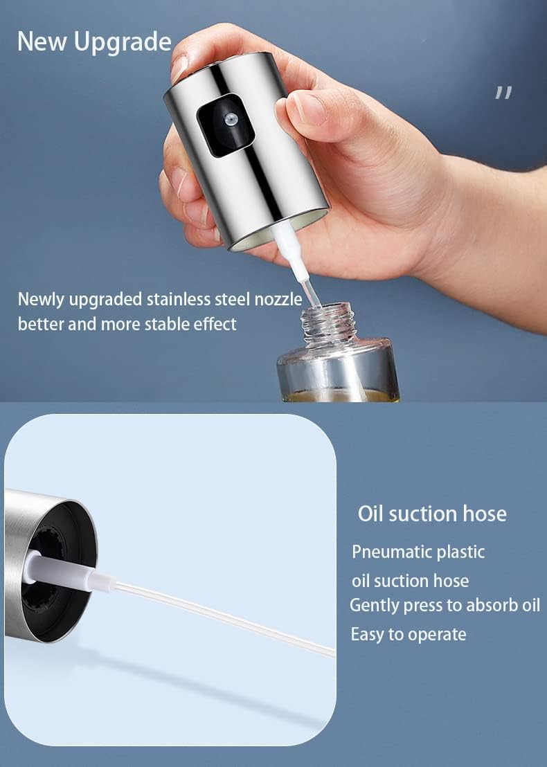 Oil Sprayer for Cooking,100ml Olive Oil Spritzer,Oil Sprayer for Air Fryer, Salad,BBQ,Roasting - Build Your Ideas