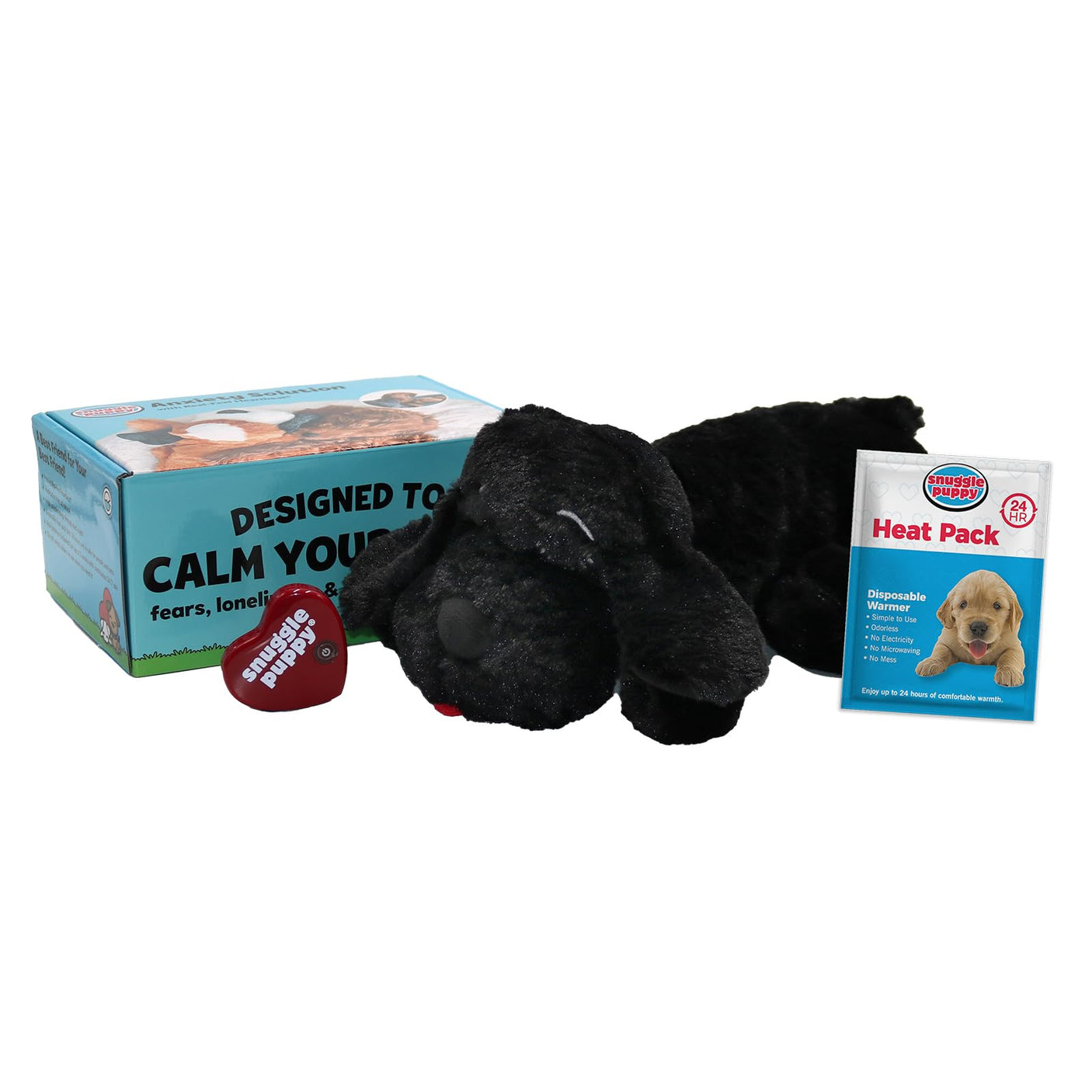 Original Snuggle Puppy Heartbeat Stuffed Dog Toy. Puppy Toy for Anxiety Relief, Calming Aid, and Comfort Toy for Behavioral Training in Golden - Build Your Ideas