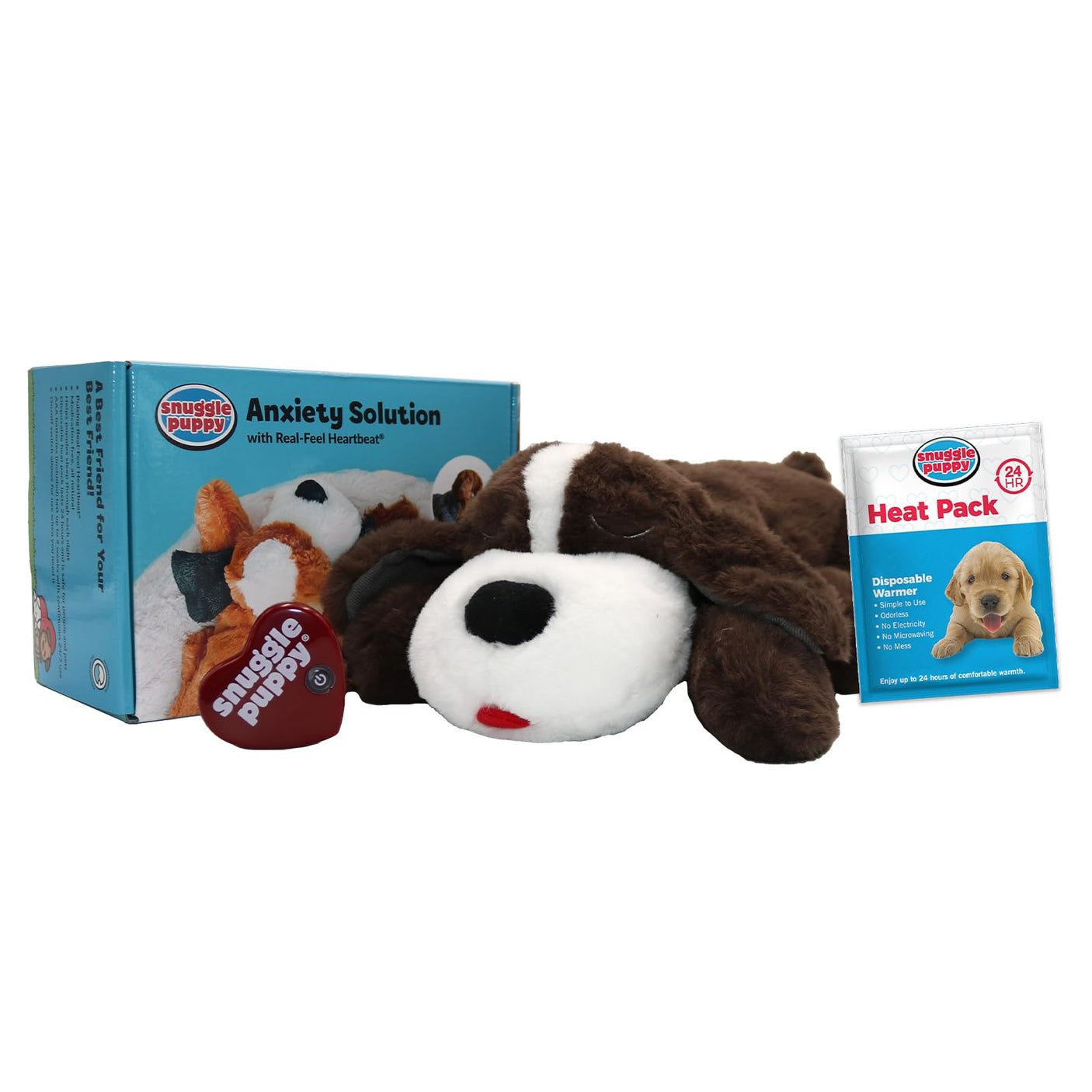Original Snuggle Puppy Heartbeat Stuffed Dog Toy. Puppy Toy for Anxiety Relief, Calming Aid, and Comfort Toy for Behavioral Training in Golden - Build Your Ideas