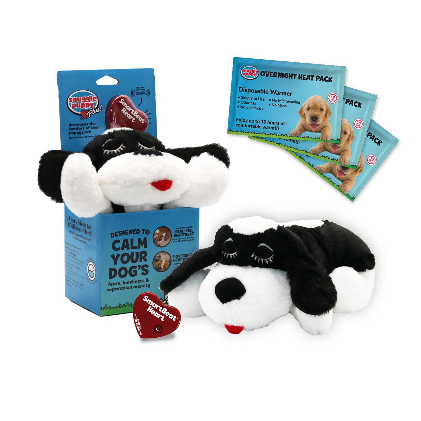 Original Snuggle Puppy Heartbeat Stuffed Dog Toy. Puppy Toy for Anxiety Relief, Calming Aid, and Comfort Toy for Behavioral Training in Golden - Build Your Ideas