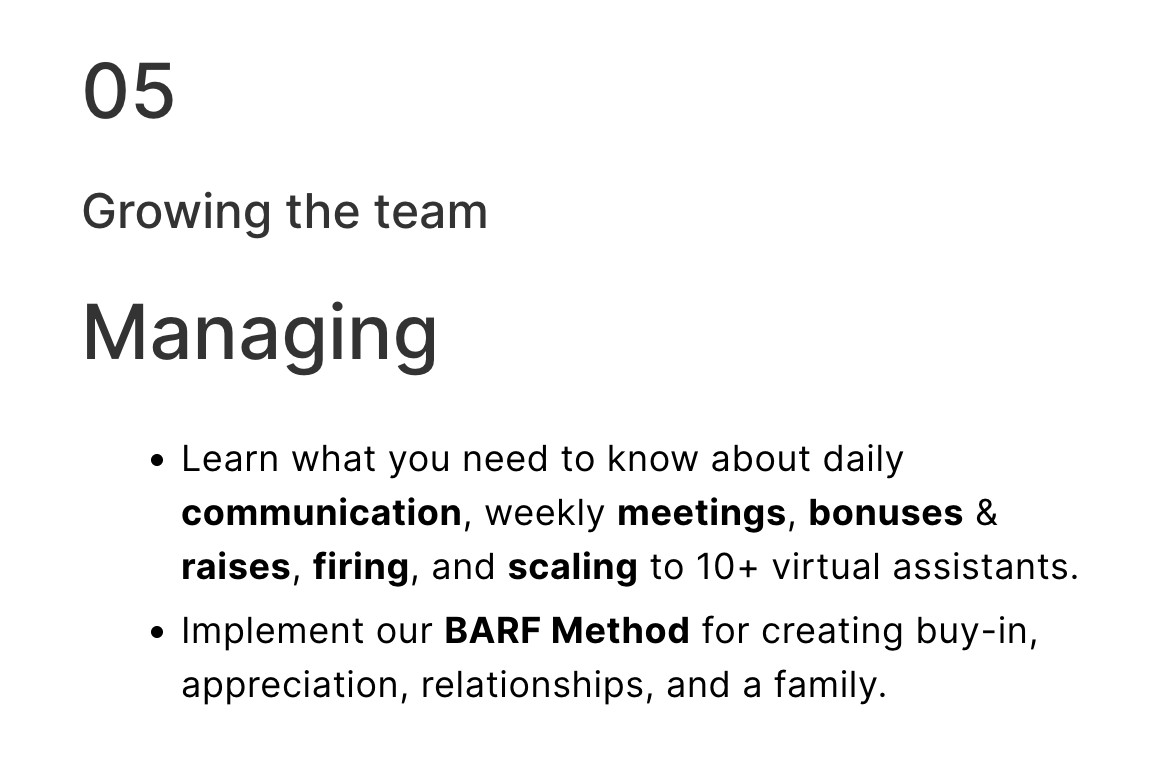 Outsource School - Hiring and Scaling - Build Your Ideas